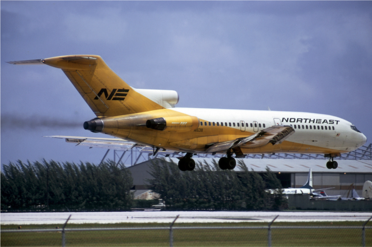 Northeast Airlines Yellowbirds